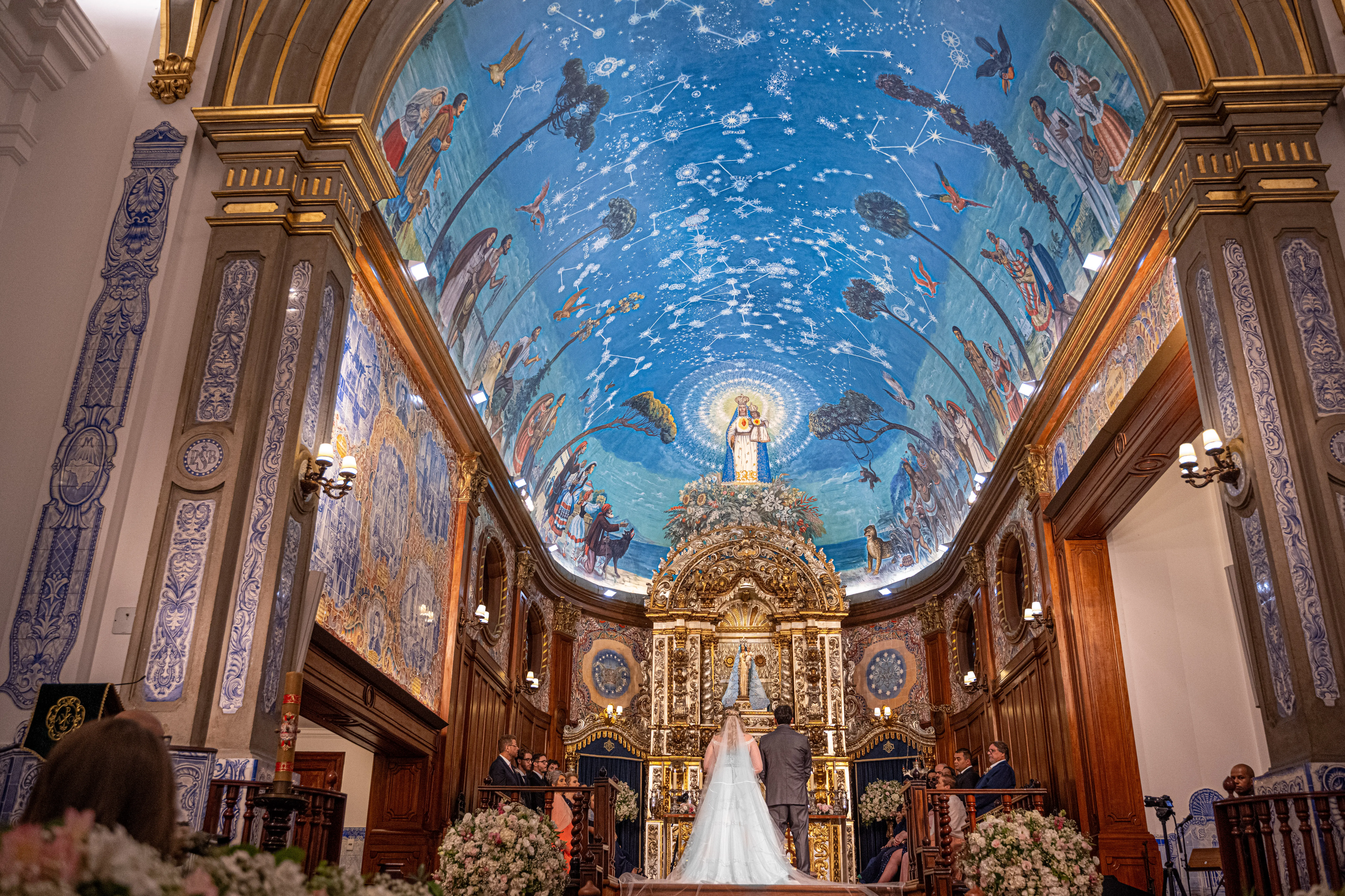 Casamento em igreja - Natalia Fogaça Assessoria de Eventos